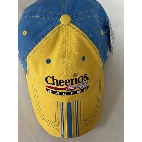 NWT Petty Enterprises Cheerios Betty Crocker 43 BOBBY LABONTE Nascar Racing Hat - Picture 8 of 13